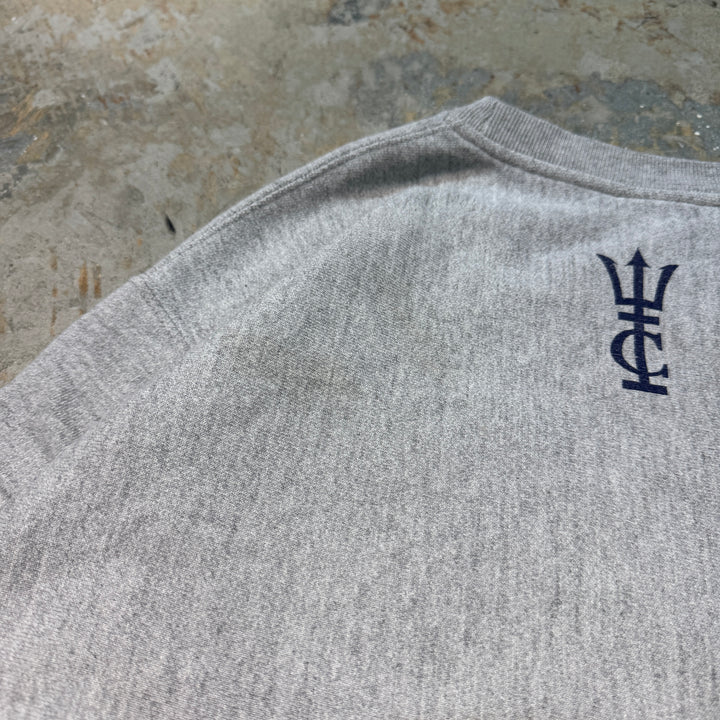 古着 Champion/ チャンピオン/リバースウィーブ/ クルーネックスウェット/ カレッジロゴ/サイズL