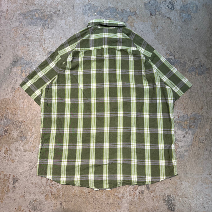古着 GAP/ ギャップ/ 半袖シャツ/ チェック柄/ サイズXL
