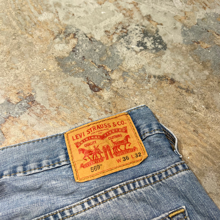 古着 Levi's/リーバイス/Denim Pants/デニムパンツ/569/実寸サイズ37×31