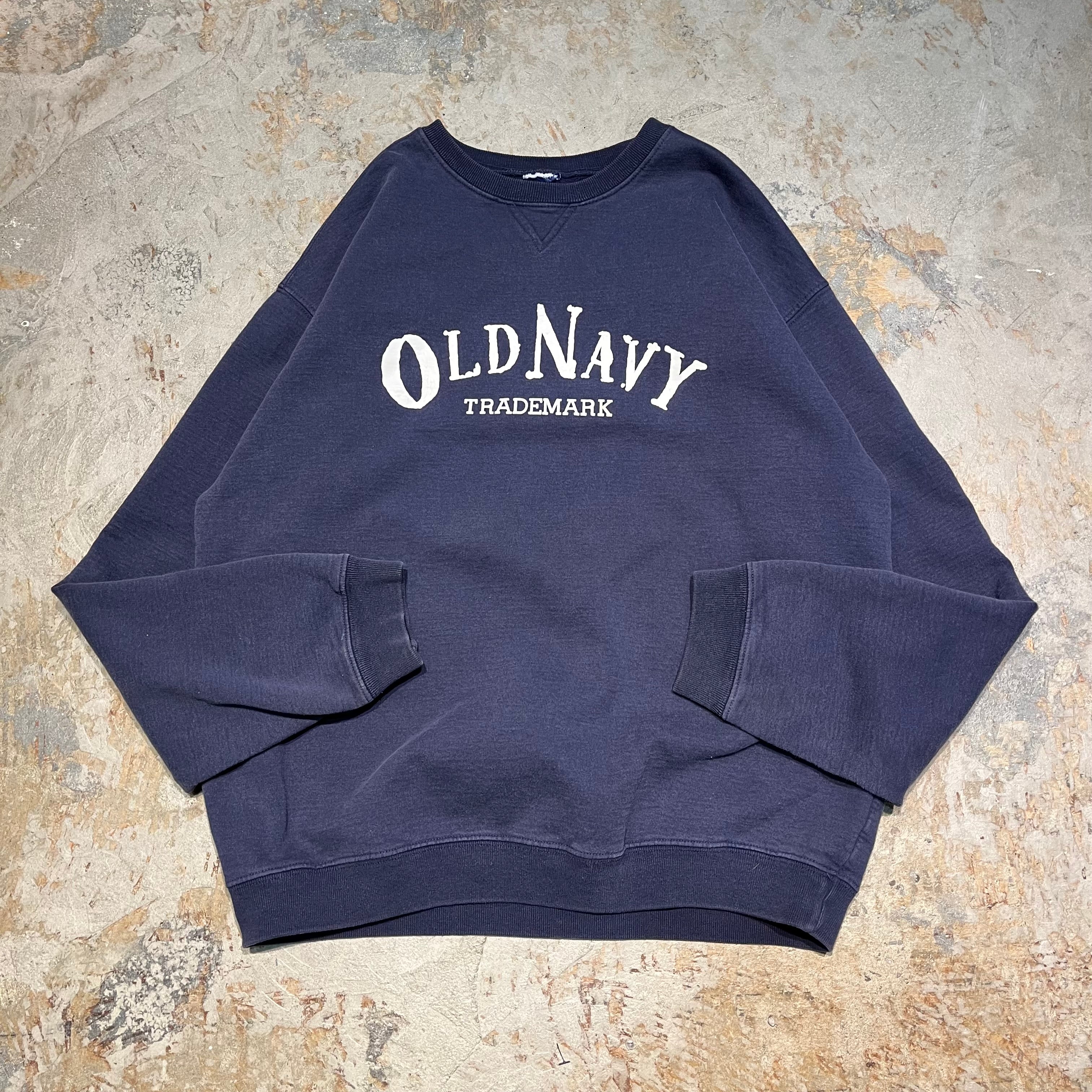 4071 古着 OLD NAVY/オールドネイビー/Crew neck Print Logo 4071 古着 OLD NAVY/オールドネイビー/Crew neck Print Logo