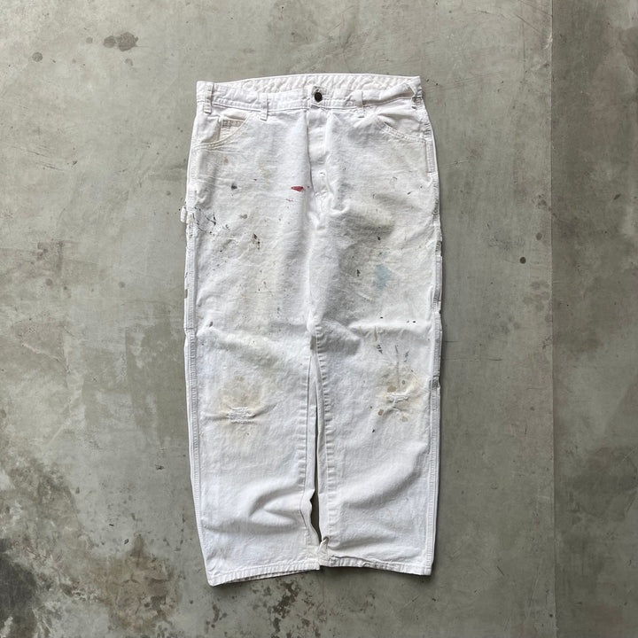 古着 Dickies×SHERWIN WILLIAMS/ディッキーズ× シャーウィン・ウィリアムズ/ ペインターパンツ / 企業ロゴ/ 実寸サイズ34×29