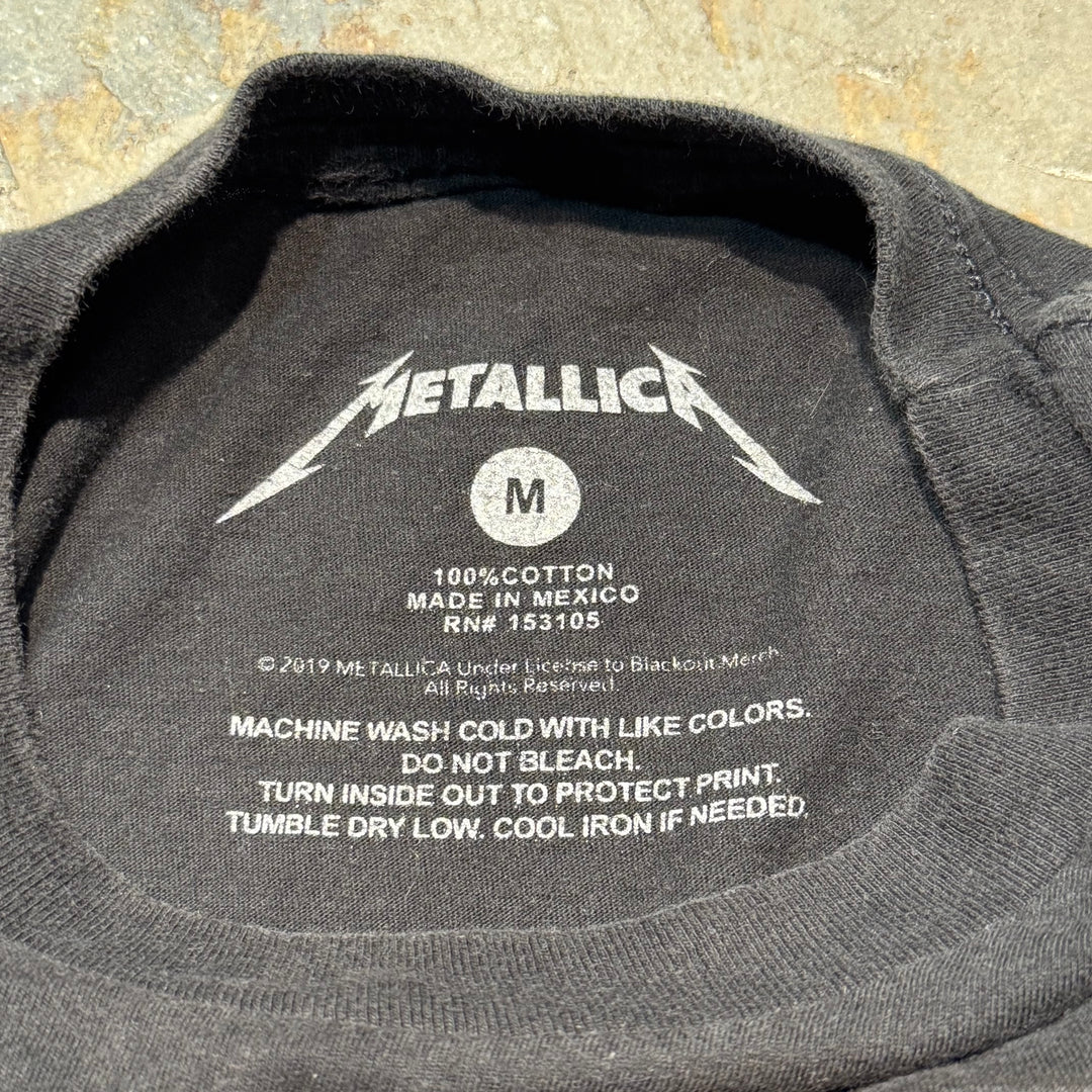 古着 METALLICA/メタリカ/バンドTシャツ/プリントTシャツ/ サイズM相当