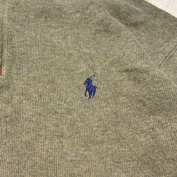 古着 POLO by Ralph Lauren/ポロラルフローレン/ハーフジップニットセーター/サイズS