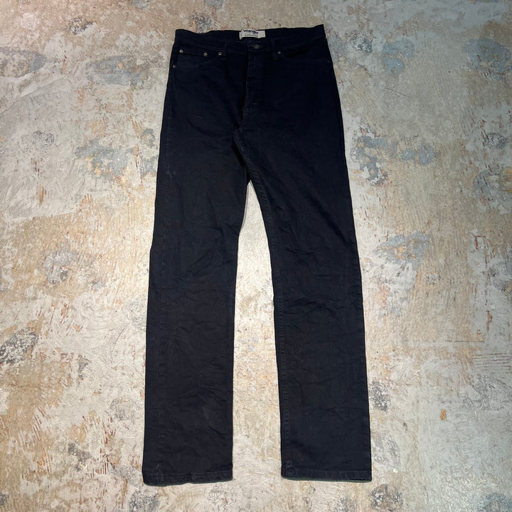 #4755 古着 Wrangler/ラングラー/Black Denim Pants/ブラックデニムパンツ/サイズ34×36