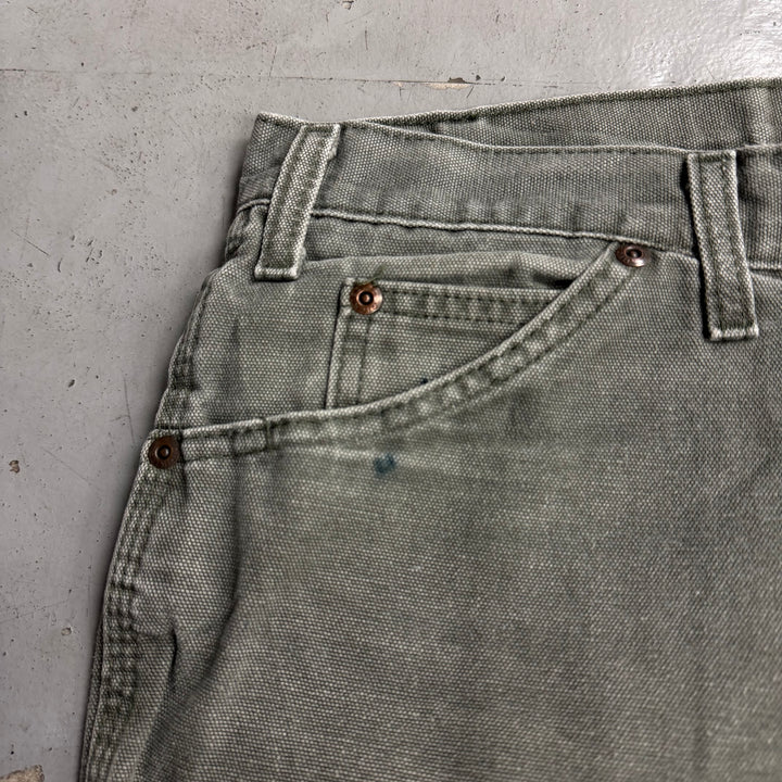 古着 Dickies/ディッキーズ/ダック地ペインターパンツ/実寸サイズ32×31