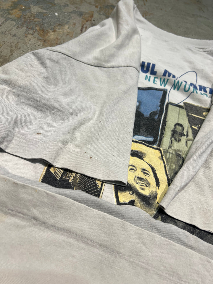 #MA93 古着 93's PAUL MCCARTNEY / ポールマッカートニー / アーティスト / シングルステッチ ヴィンテージ Tシャツ / サイズL