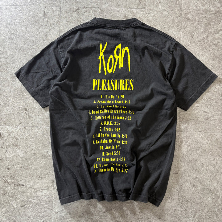 古着 KORN コーン プレジャーズ バンドTシャツ サイズM