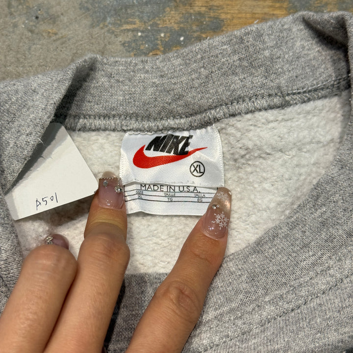古着 USA製 90's~ NIKE/ナイキ/クルーネックスウェット/サイズXL