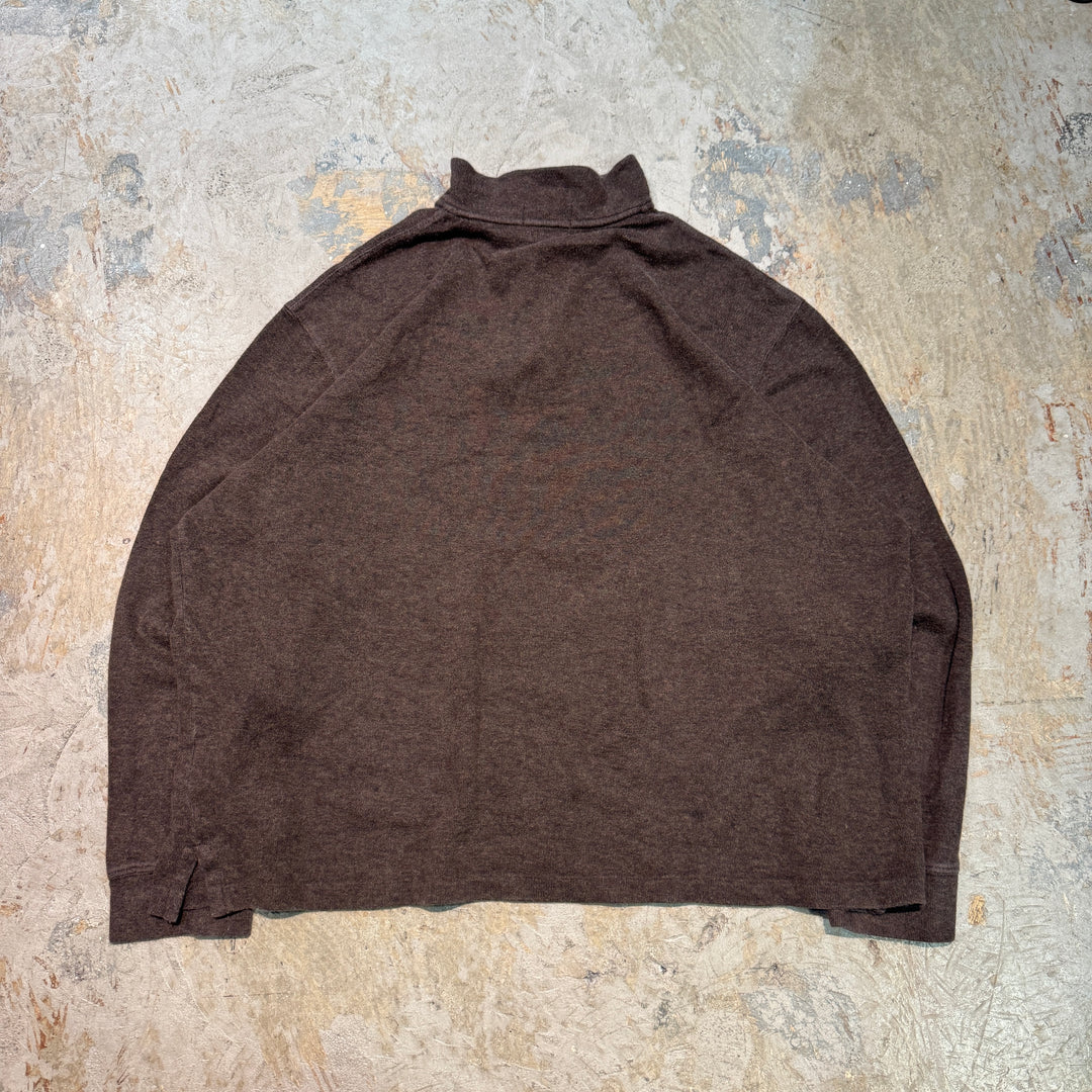 古着 POLO by Ralph Lauren/ ポロ バイ ラルフローレン/ ハーフジップニットセーター/ サイズXL