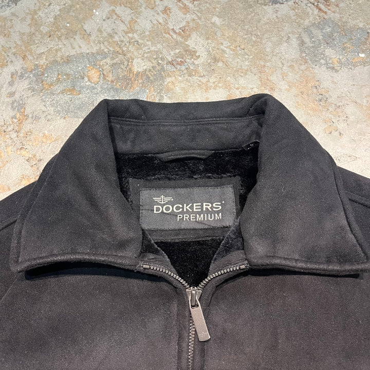 #3124 古着 DOCKERS PREMIAM /ドッカーズプレミアム/Zip Up Shearling Jacket/ジップアップシアリングジャケット/サイズL