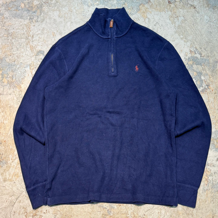 古着 90's~ POLO by Ralph Lauren/ ポロ バイ ラルフローレン/ ハーフジップニットセーター/ サイズS
