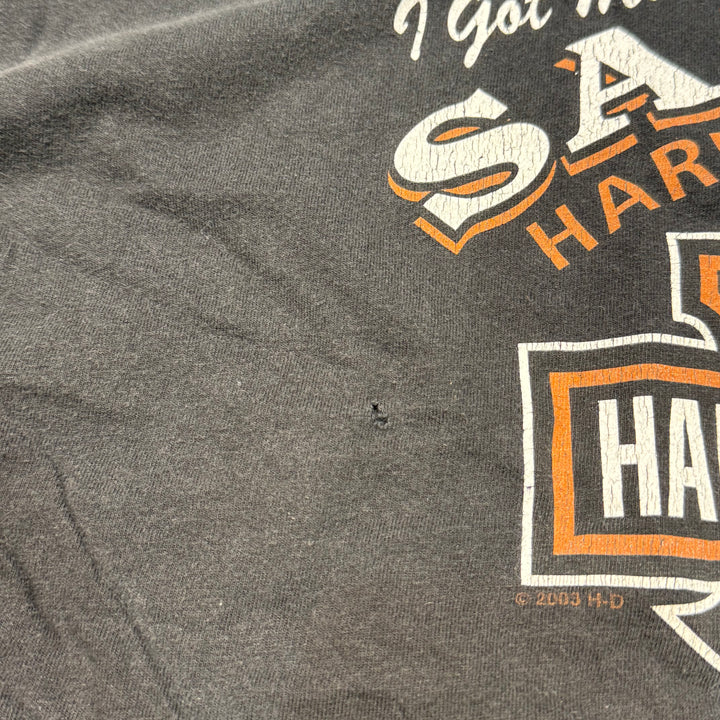 Used clothing Made in USA Harley-Davidson/Harley-Davidson/Printed T-shirt/Size XL