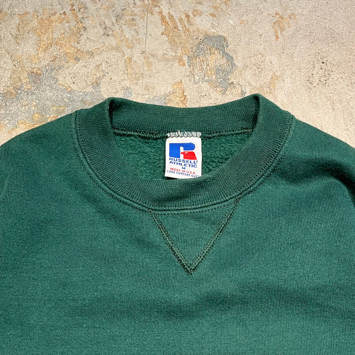 #3536 古着/Russell/ラッセル/Crewneck sweat/クルーネックスウェット/ブランクスウェット/無地/MADE IN U.S.A/サイズM