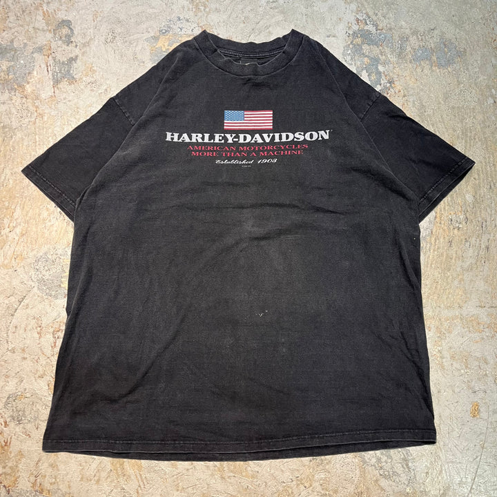 Used clothing Made in USA Harley-Davidson/Harley-Davidson/Printed T-shirt/Size XXL