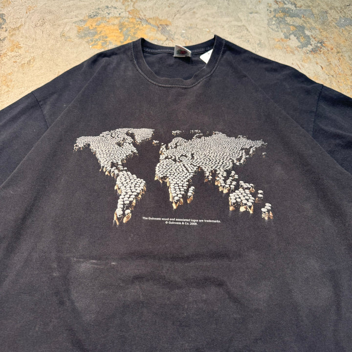 Used clothing FRULT OF THE LOOM/ Fruit of the Room/ GUINNESS/ Guinness Beer/ Printed T-shirt/ Size XL