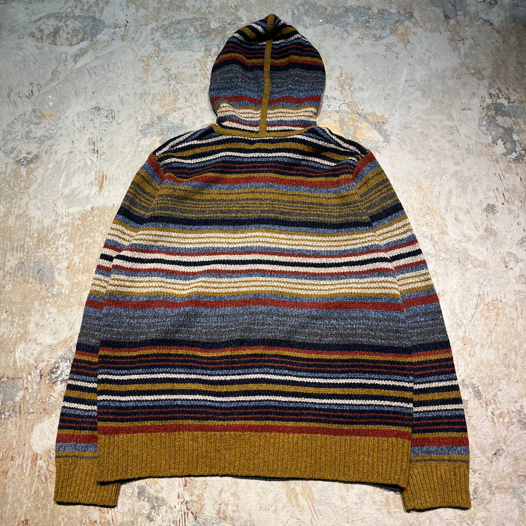 #3394 L.L.Bean/エルエルビーン/ zip up knit/ジップアップニット/フーディー/サイズXL