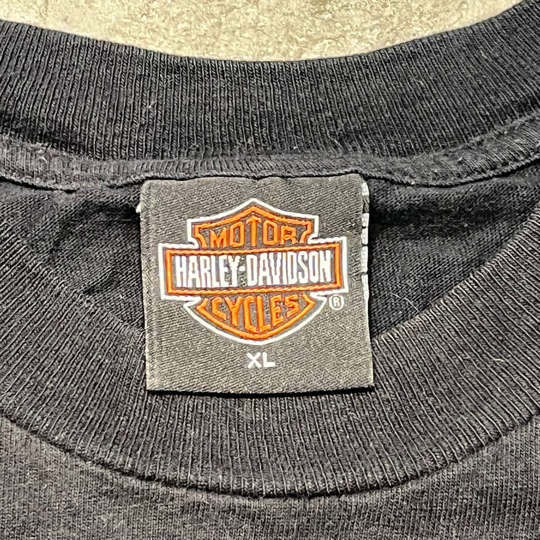 Used clothing Made in USA Harley-Davidson/Harley-Davidson/Printed T-shirt/Size XL