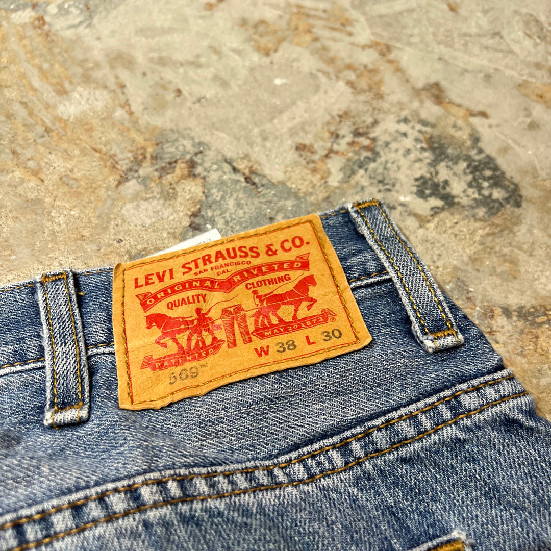 古着 Levi's/リーバイス/Denim Pants/デニムパンツ/569/実寸サイズ40×30