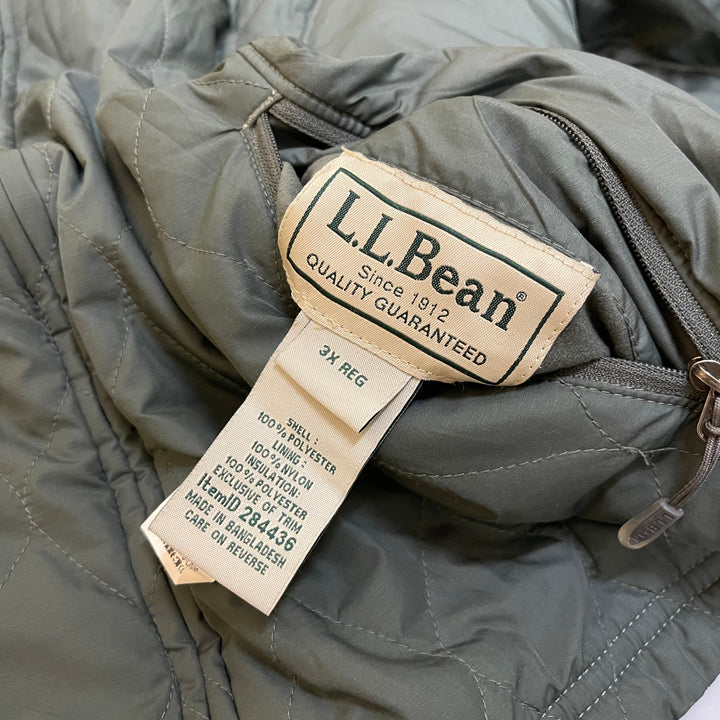 #1768 Old clothes LL Bean/L L Bean/padded Reversible jacket/Padding reversible jacket/Size L equivalent