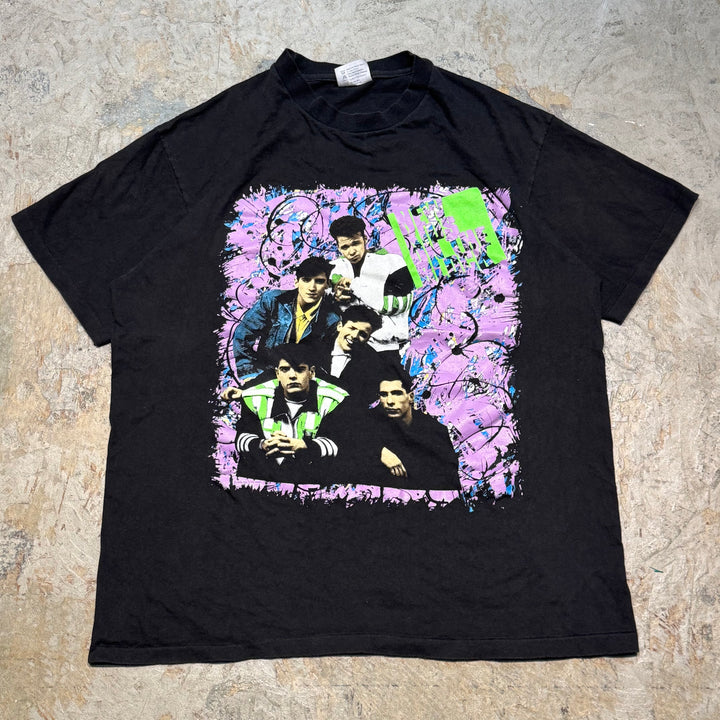 古着 USA製 90's Hanes/ ヘインズ/ニュー・キッズ・オン・ザ・ブロック / プリントTシャツ/ サイズXL