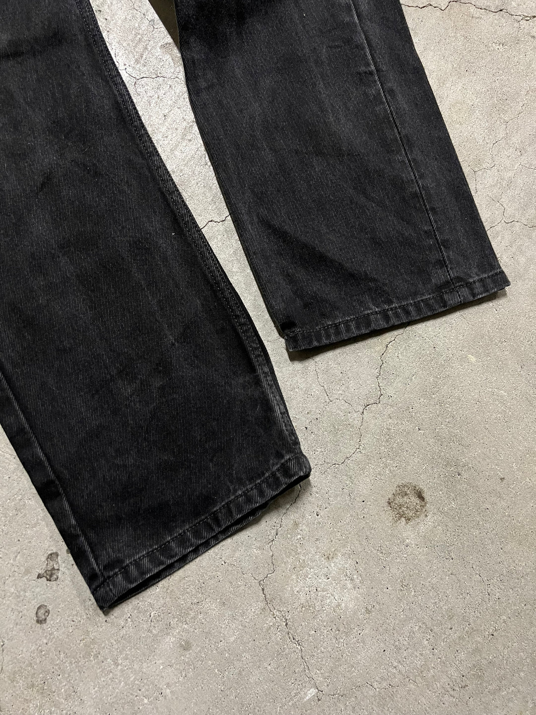 #MA14 古着 Levi's/リーバイス/Black Denim Pants/ブラックデニムパンツ/505/実寸サイズ31×29