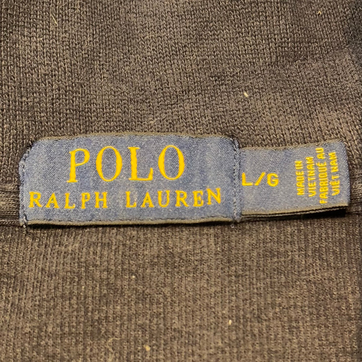 古着 POLO by Ralph Lauren/ ポロラルフローレン/ ハーフジップニットセーター/ サイズL