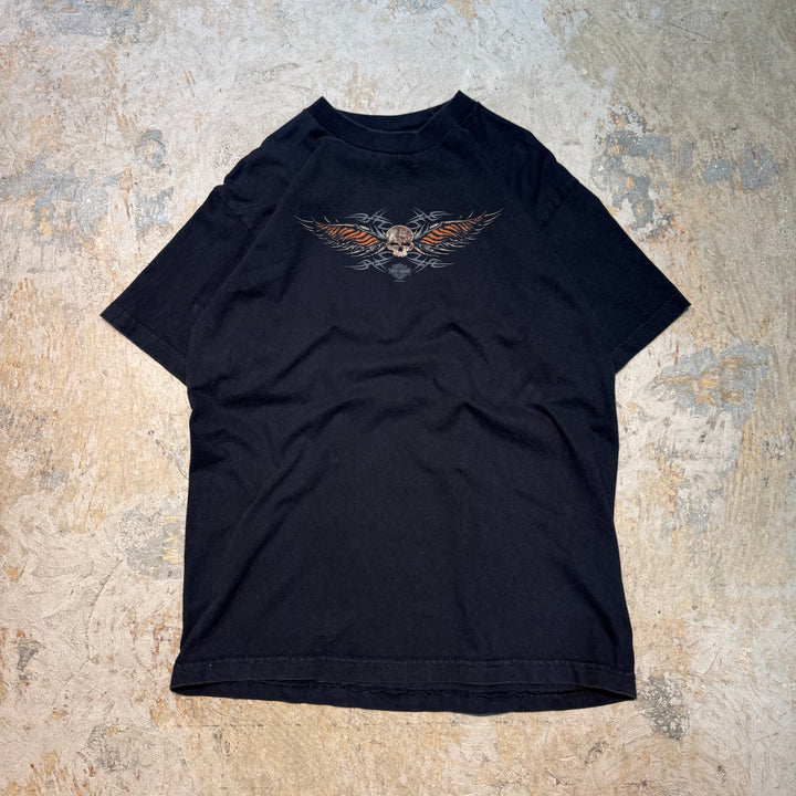 Used clothing Made in USA Harley-Davidson/Harley-Davidson/Printed T-shirt/Size L
