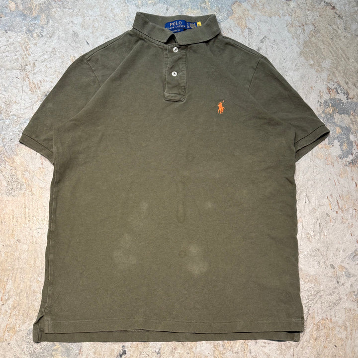 古着 polo by ralph lauren/ ポロ バイ ラルフローレン/ 半袖ポロシャツ/ サイズS
