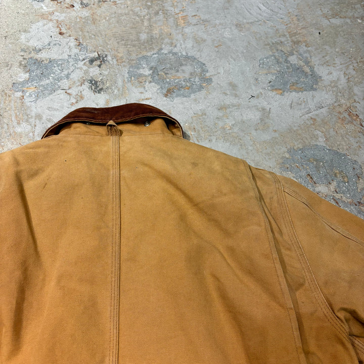 古着 carhartt/ カーハート/ トラディショナルコート/ ダック地/ 裏地キルティング/ サイズL