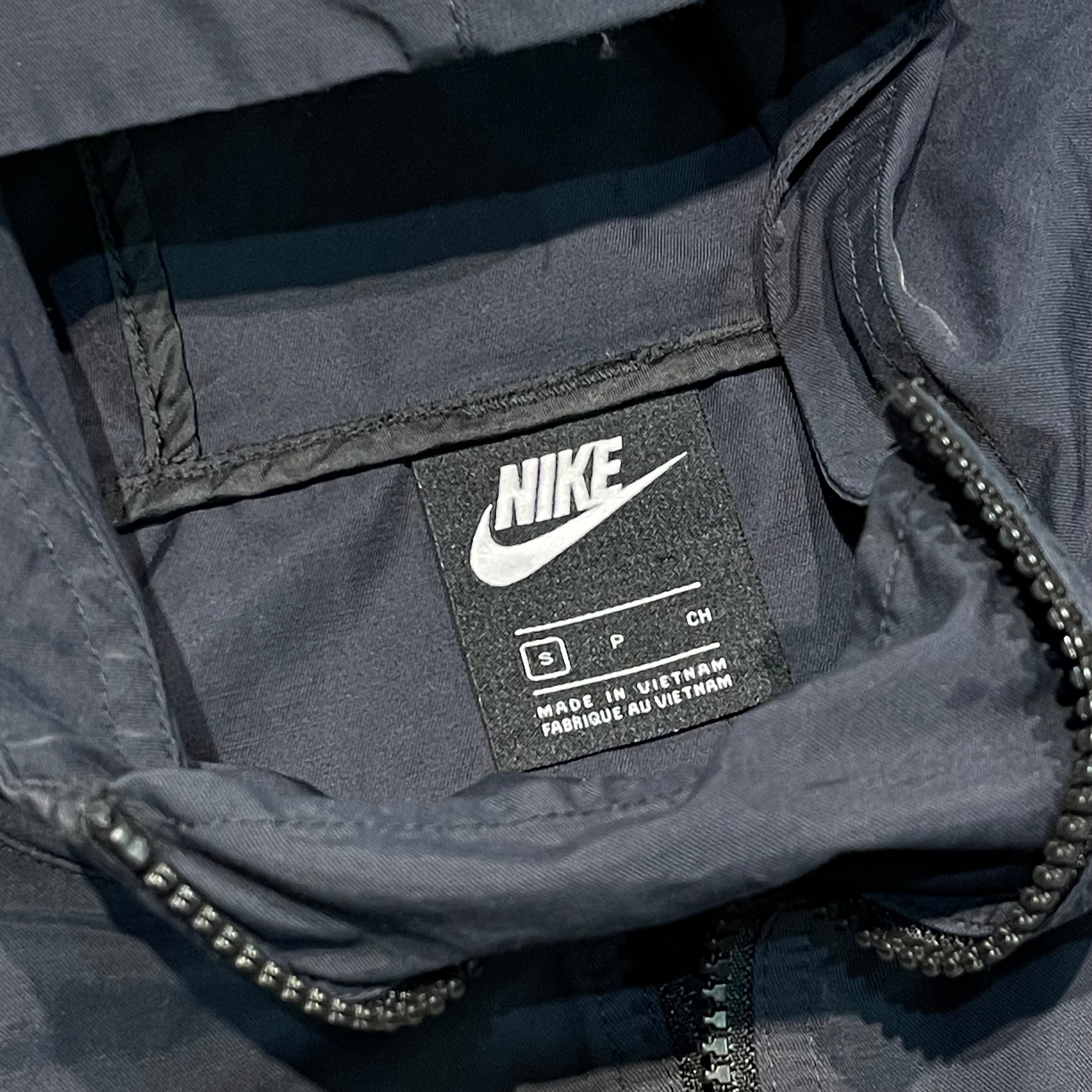 00s nike チェック アノラックパーカー　ドローコード NIKEナイキ 00s~ アノラックパーカー 2WAY JKT ドローコード付き