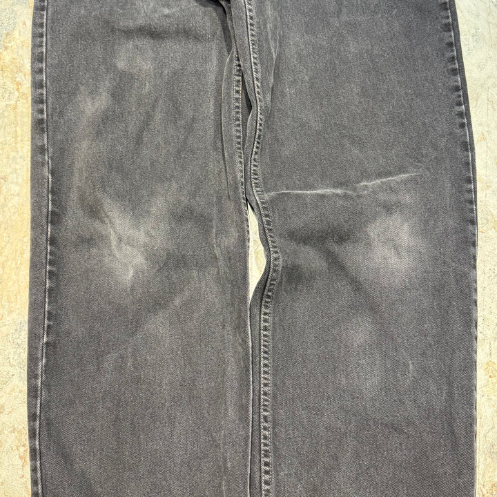 二手衣99's Levi's /李维斯/黑色牛仔裤/ 550/实际尺寸33×32