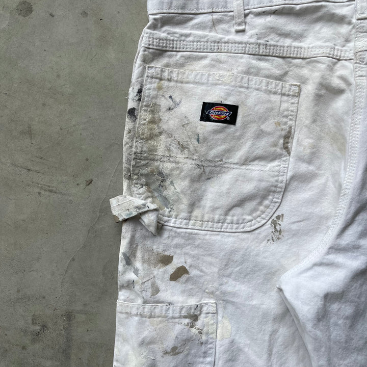 古着 Dickies×SHERWIN WILLIAMS/ディッキーズ× シャーウィン・ウィリアムズ/ ペインターパンツ / 企業ロゴ/ 実寸サイズ36×34