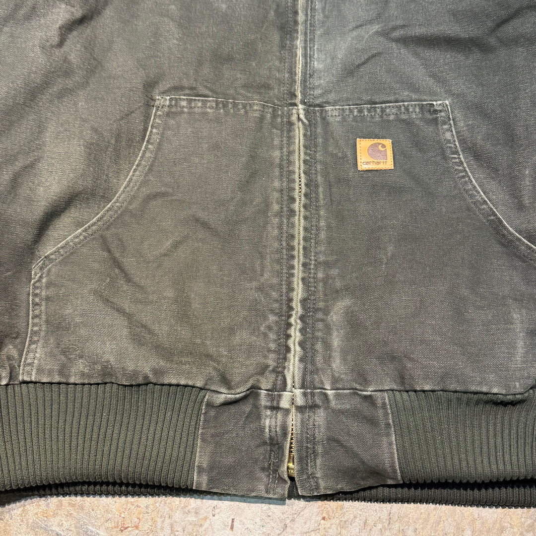 중고 의류 Carhartt/ Active Jacket/ Duck Fabric/ Quilted Lining/ Size XL