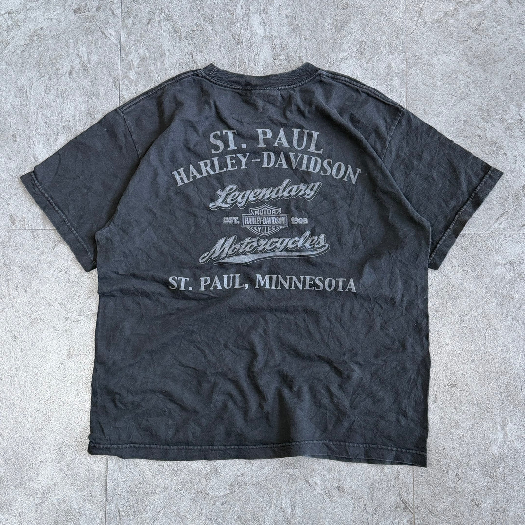 古着 Harley-Davidson/ハーレーダビッドソン/ プリントTシャツ/ サイズXL