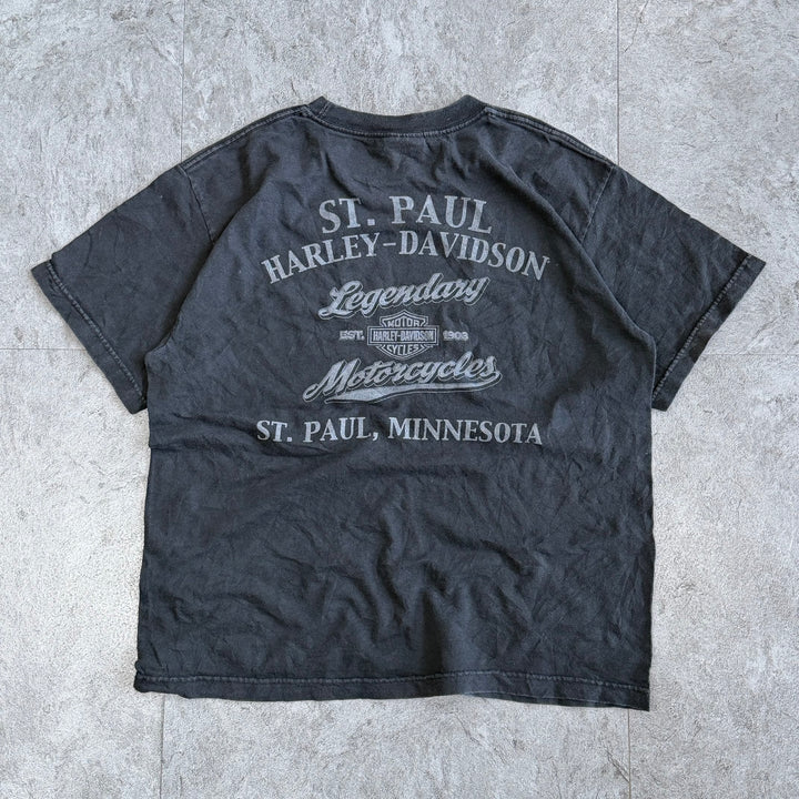 古着 Harley-Davidson/ハーレーダビッドソン/ プリントTシャツ/ サイズXL