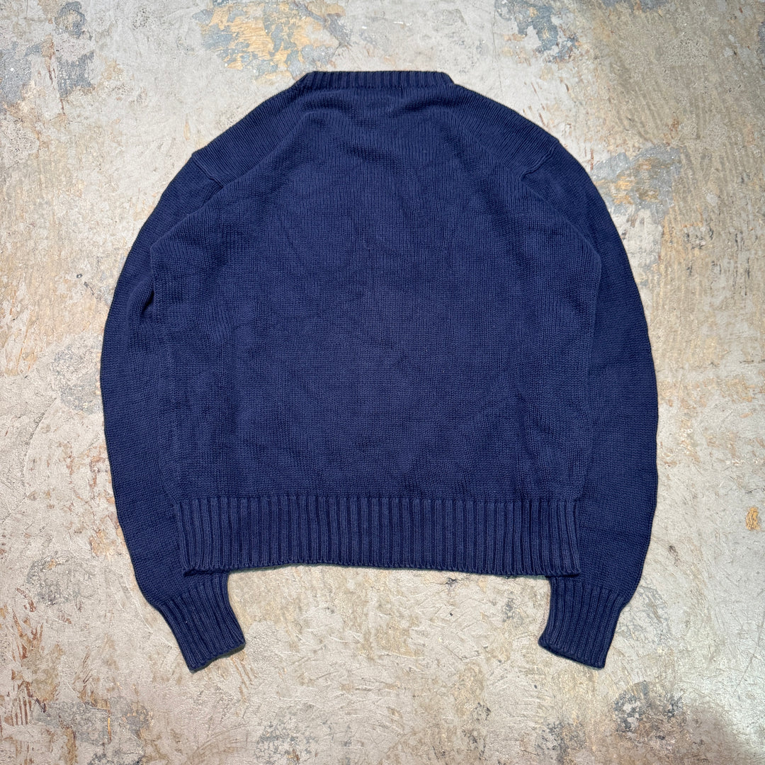 古着 POLO by Ralph Lauren/ ポロ バイ ラルフローレン/  クルーネックニットセーター/ サイズL