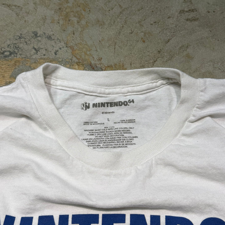古着 NINTENDO 64/ ニンテンドー/ プリントTシャツ/サイズL