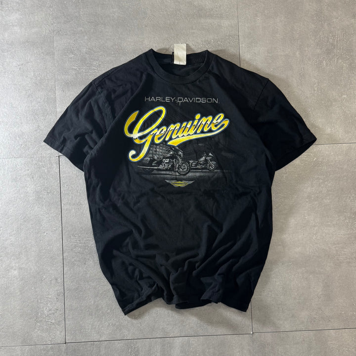 古着 USA製 Harley-Davidson ハーレーダビッドソン プリントTシャツ サイズL