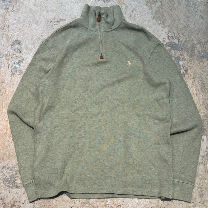 古着 90's~ POLO by Ralph Lauren/ ポロ バイ ラルフローレン/ ハーフジップニットセーター/ サイズS