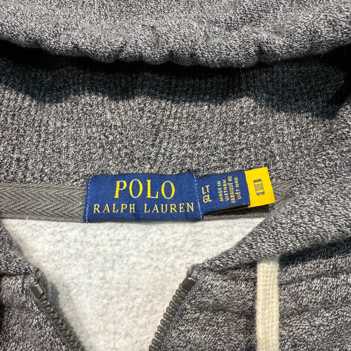 古着 POLO by Ralph Lauren/ ポロラルフローレン/ジップアップパーカー/ダブルフェイス/サイズL