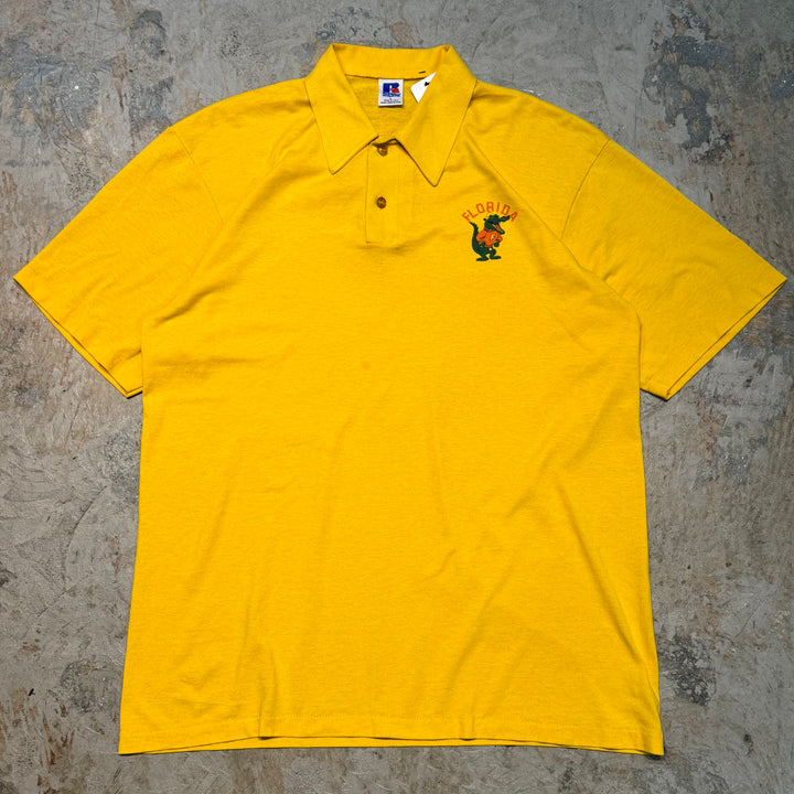 미국에서 만든 중고 의류 Russell Athletic/ Russell Athletic/ Short-Sleeved Polo Shirt/ Size L