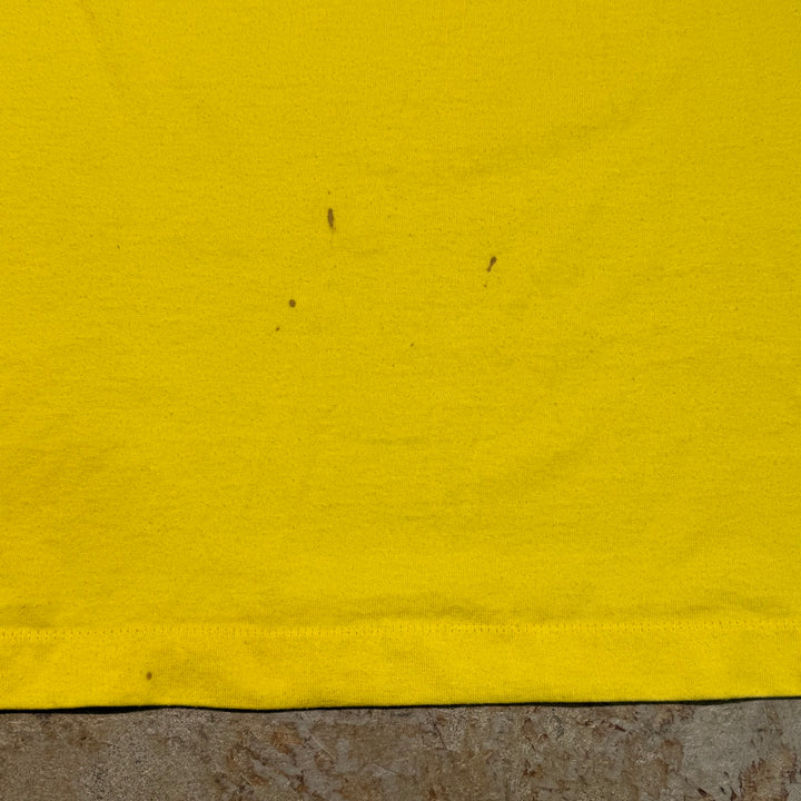 Used clothing Made in USA 90's FRUIT OF THE LOOM/ Fruit of the Room/ Printed T-shirt/ Single stitch/ Size XXL
