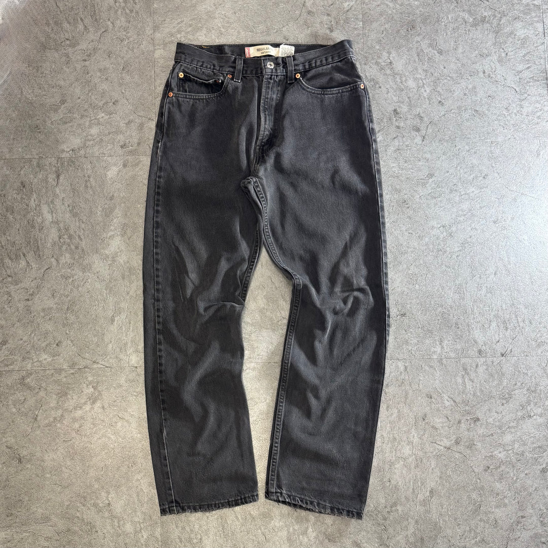 古着 Levi's/ リーバイス/ ブラックデニムパンツ/ 505/ 実寸サイズ30×29