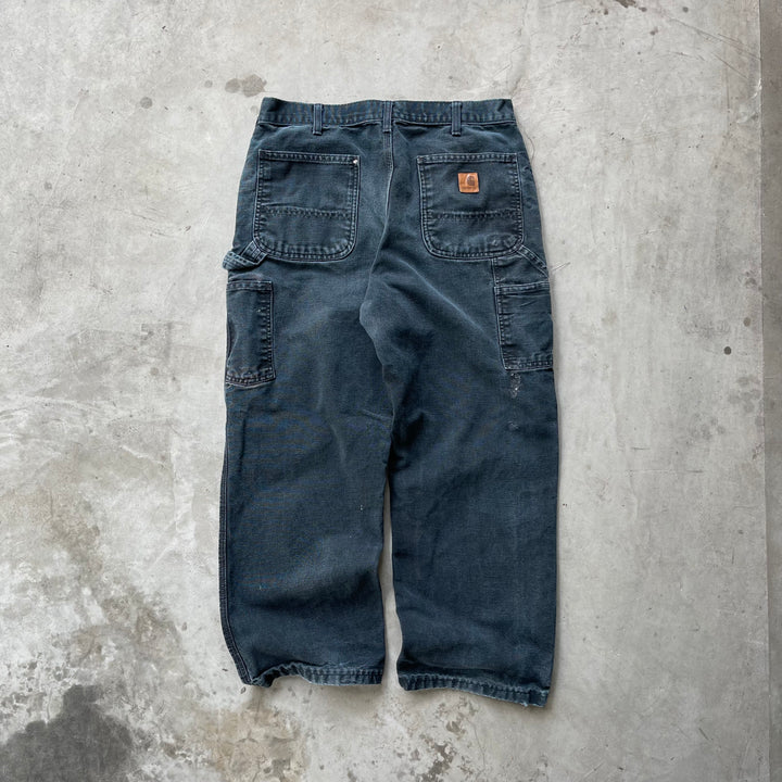 古着 Carhartt/カーハート/ダック地ペインターパンツ/実寸サイズ33×28
