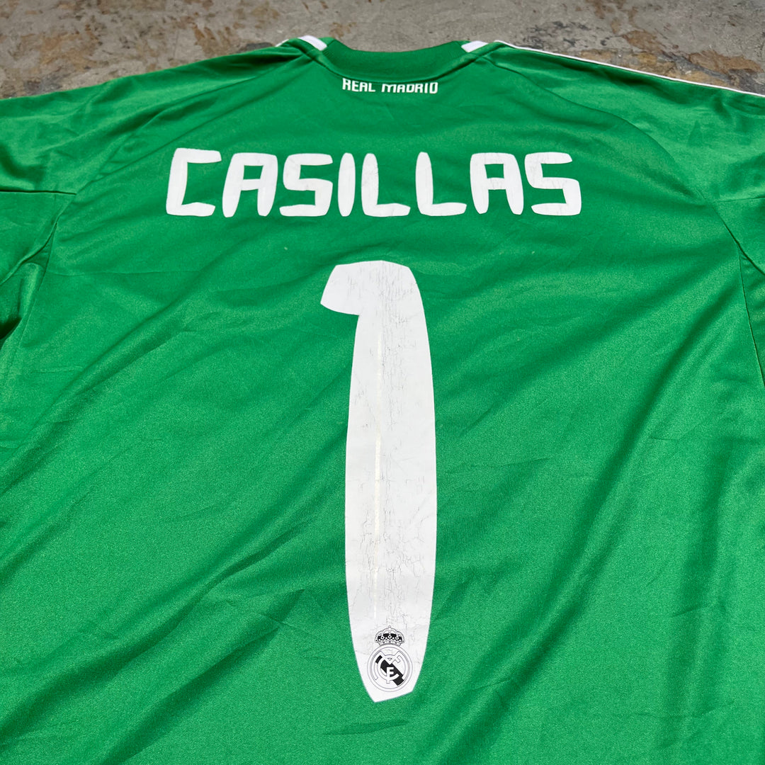 #4234 /Real Madrid/レアルマドリード/adidas/アディダス/Football／フットボール Tee/サンティアゴ・ベルナベウ/CASILLAS/サイズS