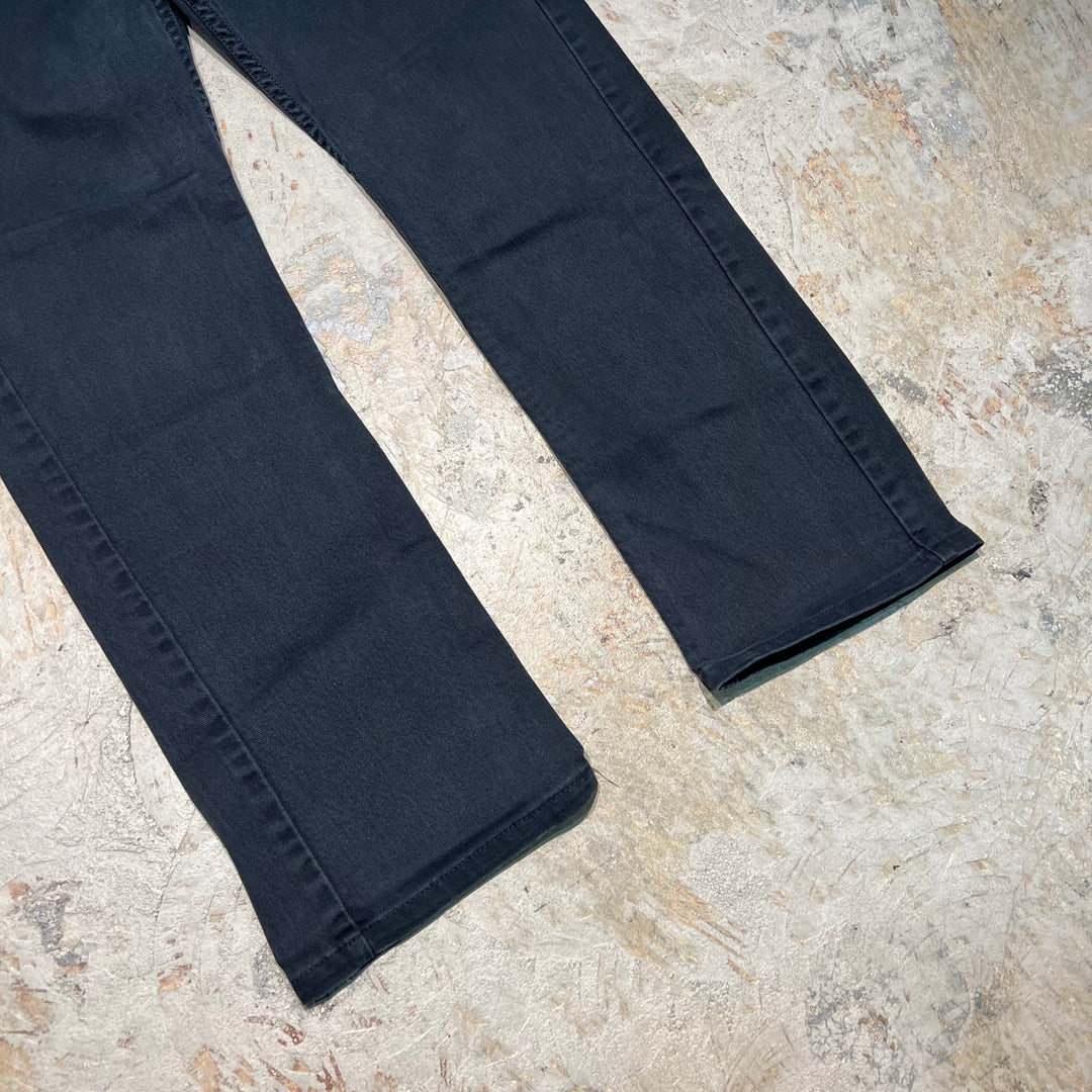 #4750 古着 Levi's/リーバイス/Black Denim Pants/ブラックデニムパンツ/513/サイズ30×32