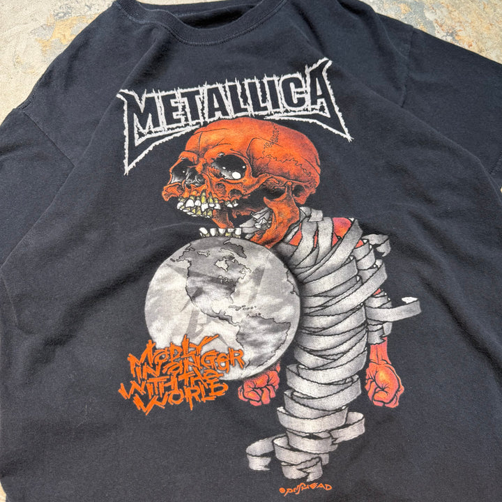 古着 METALLICA/ メタリカ/ ロックプリントTシャツ / サイズL