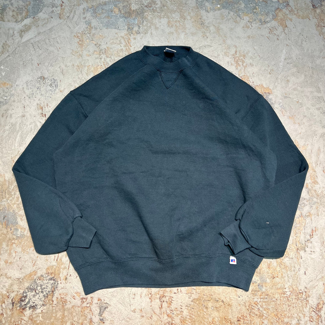 #3534 古着/Russell/ラッセル/Crewneck sweat/クルーネックスウェット/ブランクスウェット/無地/MADE IN U.S.A/サイズ XL