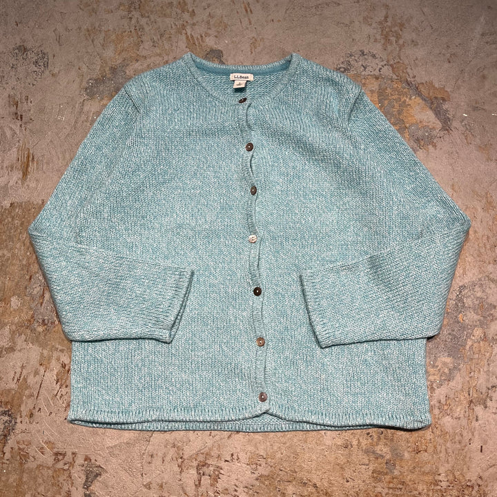 #3379 L.L.Bean/エルエルビーン/CottonknitCardigan/コットンニットカーディガン/サイズL