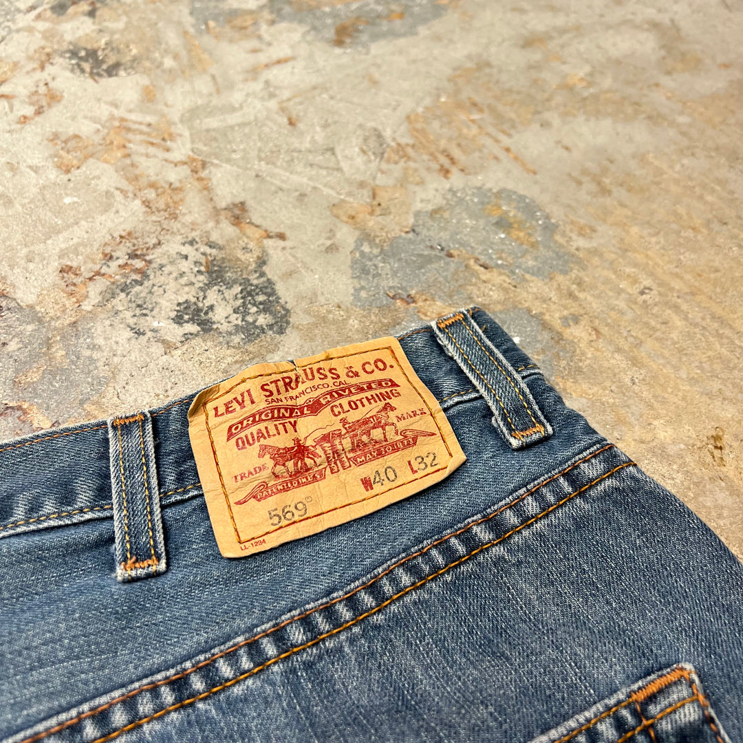 古着 Levi's/リーバイス/Denim Pants/デニムパンツ/569/実寸サイズ40×31